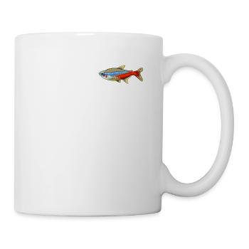 Neonsalmler Ornamental Aquarium Fish Gift - Mug - white - Right