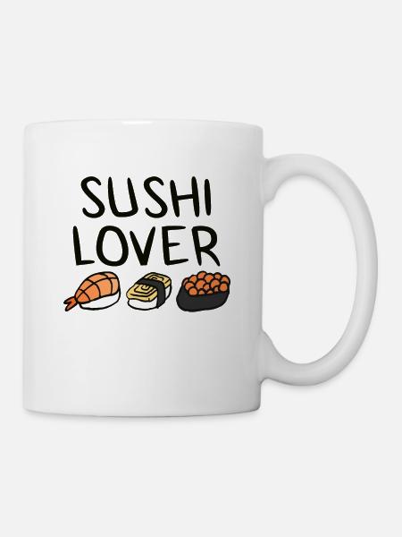 Sushi - Tasse - Weiß