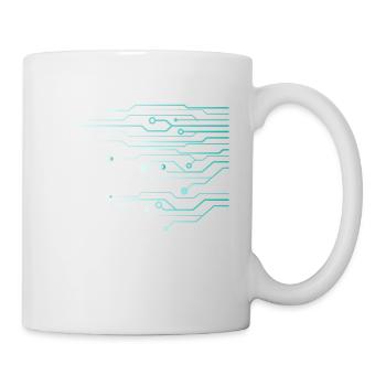 Computer Circuit Engineer Computer Nerd - Tasse - Weiß - Rechts