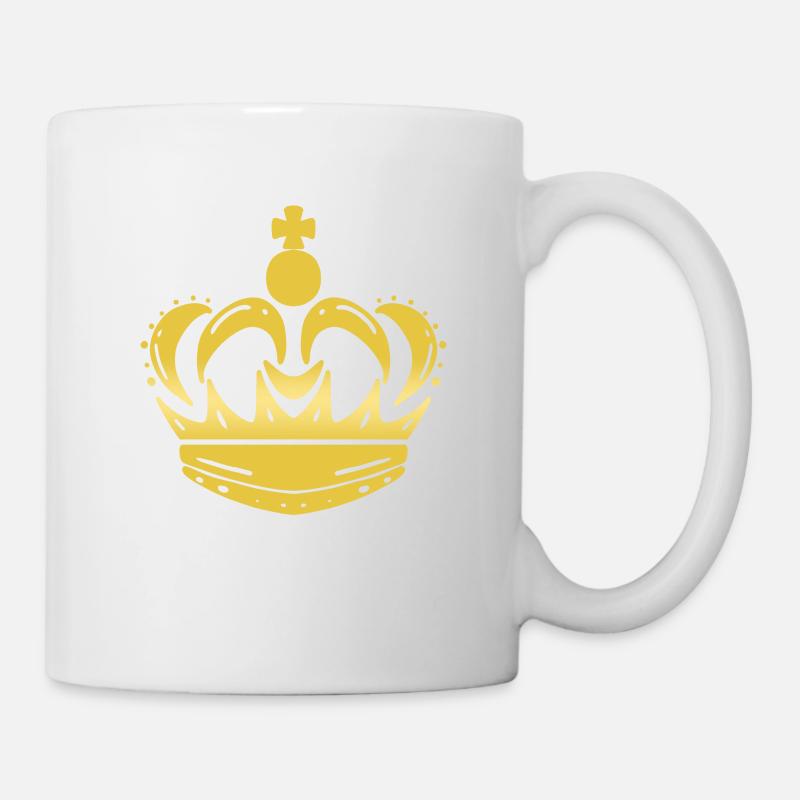 Krone - Tasse - Weiß