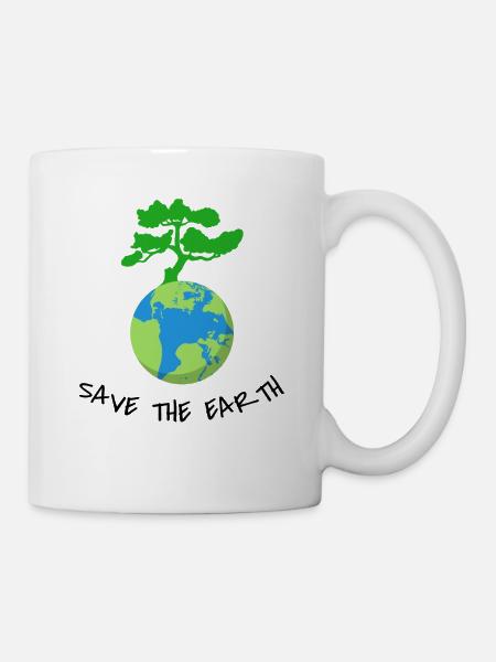 Save The Earth - Mug blanc - blanc