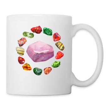 Minéraux Pierre Géologie Collectionneur Géologues minéraux - Mug blanc - blanc - Droite