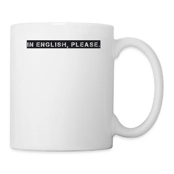 Teacher - In English please - Mug - white - Right