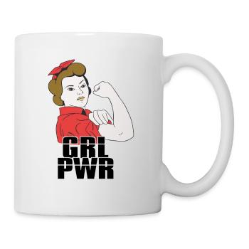 Féministe Féminisme émancipation cadeau - Mug blanc - blanc - Droite