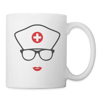 Nurse Nurse Gift Birthday Funny - Mug - white - Right