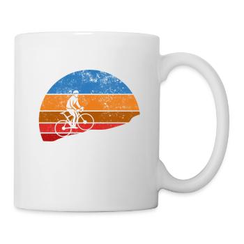 Hills hurt couches kill Fahrrad fahren - Tasse - Weiß - Rechts