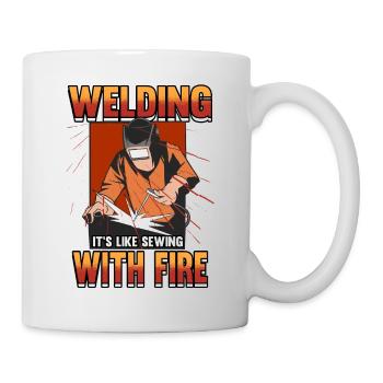 Welder Welder Welding Expert Funny Profession - Mug - white - Right