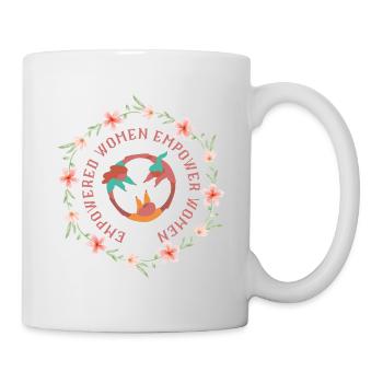 Trio der ermächtigten Frauen empower - Tasse - Weiß - Rechts