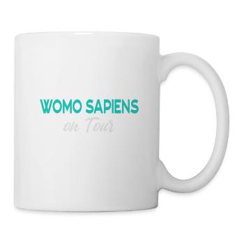 Womo Sapiens Wohnmobil Camping Freunde - Tasse - Weiß - Rechts