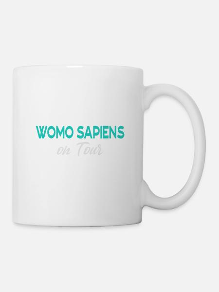 Womo Sapiens Rvavan Camping Friends - Mug - white