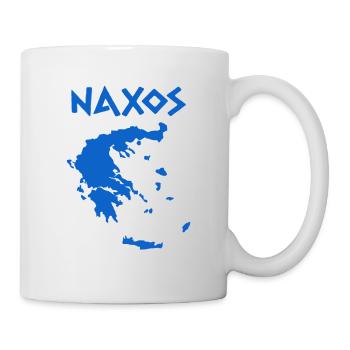 Naxos Greece - Tasse - Weiß - Rechts