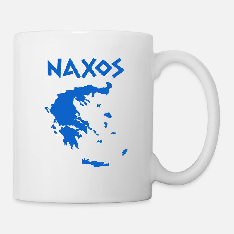 Naxos Greece - Tasse - Weiß
