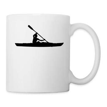 Rowing Kayak Sport Canoeing Canoeing Canoe Kayak F - Mug - white - Right
