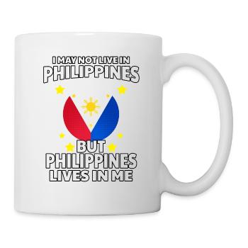 Philippines Life Love Filipino Flag I Gift - Mug - white - Right