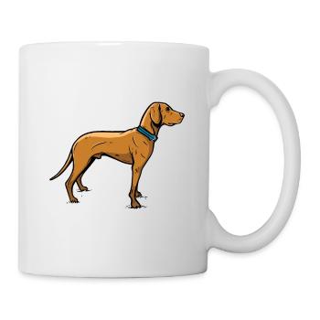 Hund Hunde Liebe Dog Haustier - Tasse - Weiß - Rechts