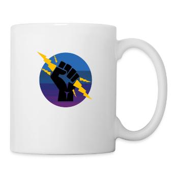 Elektriker Elektroniker Vintage Retro Premium - Tasse - Weiß - Rechts