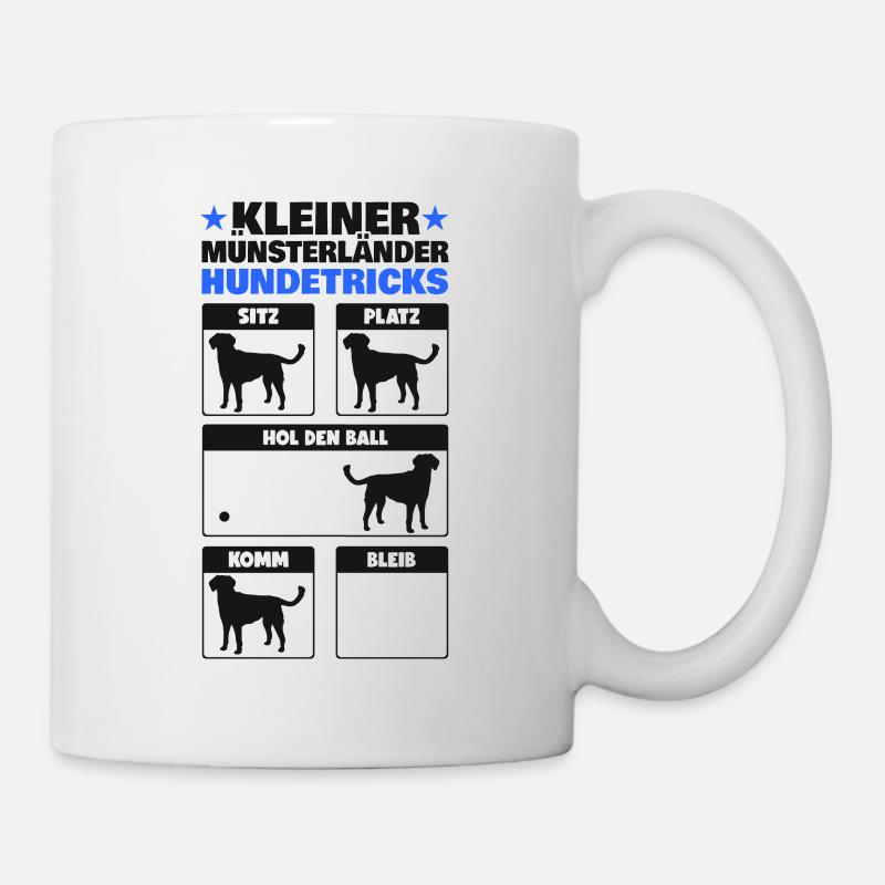 Kleiner Münsterländer Hundtricks Tricks Jagdhund - Tasse - Weiß