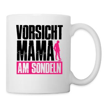 Attention Maman Au Sondeln Drôle de Mère Sondel - Mug blanc - blanc - Droite