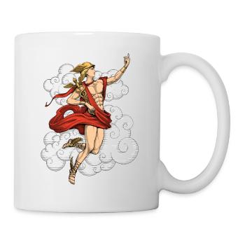 Greek God Hermes - Mug - white - Right