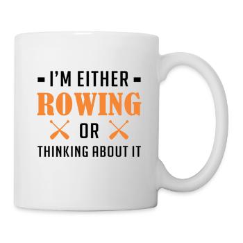 Rowing Rowing Rowing Rowing Rowing Rowing Water Sports Rowing - Mug - white - Right