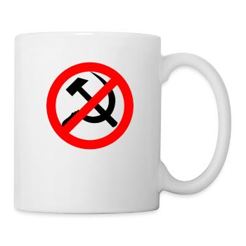 Anti Communism, Anti Socialism - Mug - white - Right