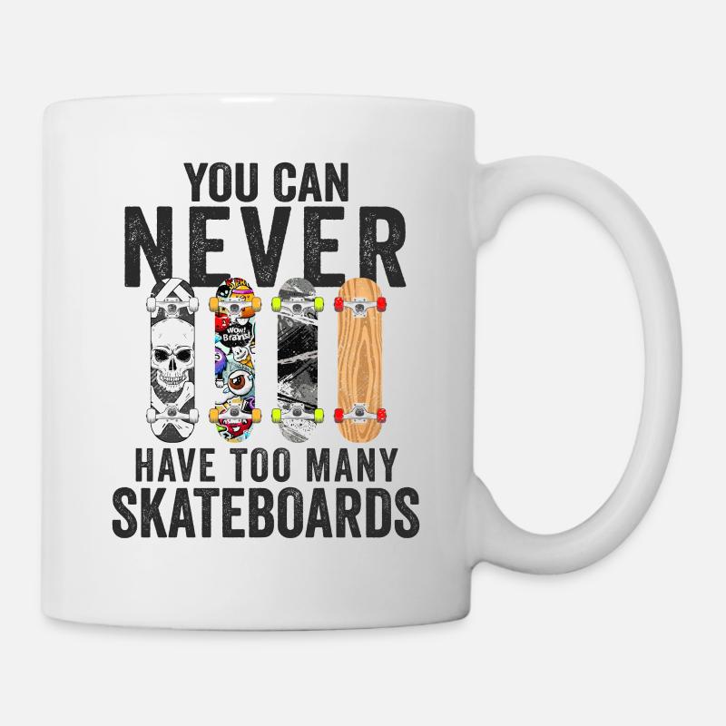 Skateboard skateboards - Mug blanc - blanc