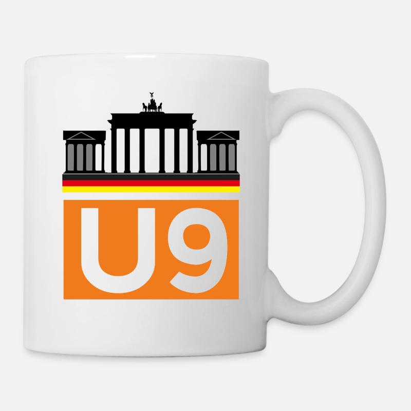 Berliner U-Bahn - Tasse - Weiß