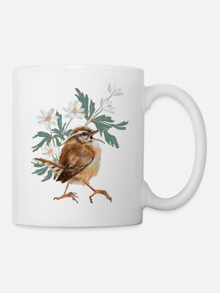 Fence King and Bushwind Frogs - Mug - white