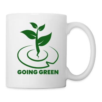 Going Green - nature environment ecology - Mug - white - Right