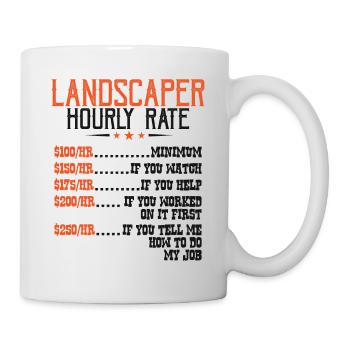 Gardennursery Gardener Landscape Gardener - Mug - white - Right