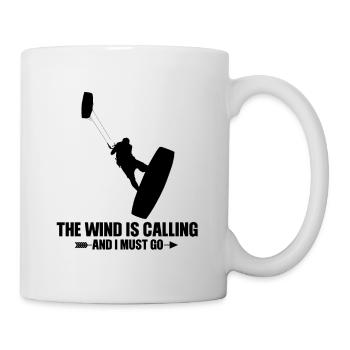 Kiteboard kit surf Surf Surf Retro Vintage Kiten - Mug blanc - blanc - Droite