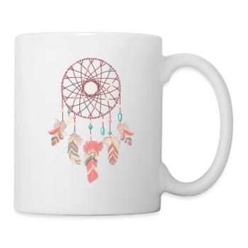 Dreamcatcher Traumfänger - Tasse - Weiß - Rechts