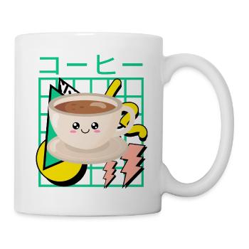 The 90s Japanese Kawaii Coffee - Mug - white - Right