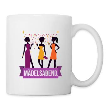 All You Need Is Mädelsabend Frauentag Damen Party - Tasse - Weiß - Rechts