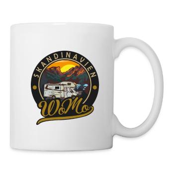 Skandinavien Womo - Tasse - Weiß - Rechts