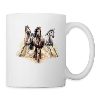 horses - Mug - white - Right