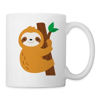 Sloth for Children Women Men Sloth - Mug - white - Right
