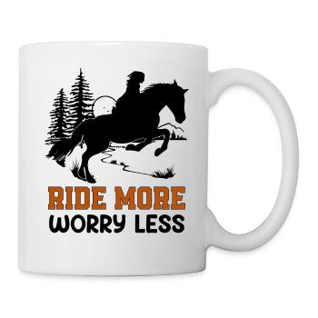 Pferd Pferdeliebhaberin, Pferde Horse. Love Horses - Tasse - Weiß - Rechts