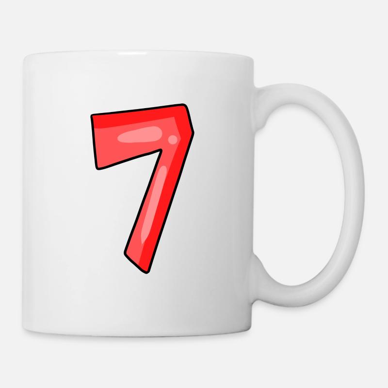 7 - Mug blanc - blanc