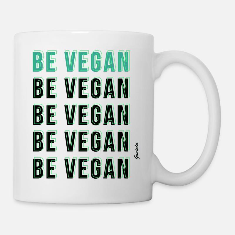 VEGAN SEIN - Tasse - Weiß