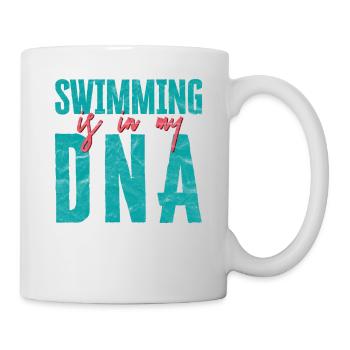 S’agiter dans The Pool Life Is Cool Swimmers Rule - Mug blanc - blanc - Droite