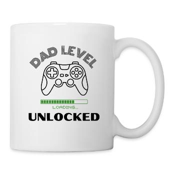 Dad Level Unlocked Loading - Mug - white - Right