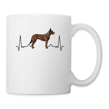 Hollandse Herder Spruch Holländischer Schäferhund - Tasse - Weiß - Rechts