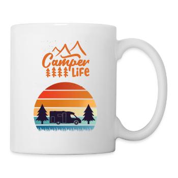 Camper Life Partially Integrated - Mug - white - Right