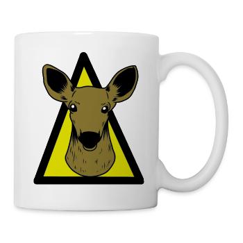 Chevreuils Animaux sauvages Chasse au cerf rouge Chasseurs Chasse au cerf - Mug blanc - blanc - Droite