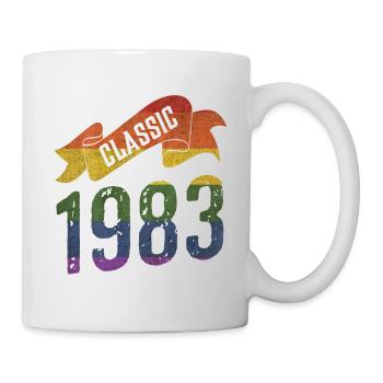 Classic 1983 Rainbow Colors - Mug - white - Right
