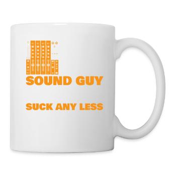 I Can The Sound Guy Audio Engineer Music Record - Mug - white - Right