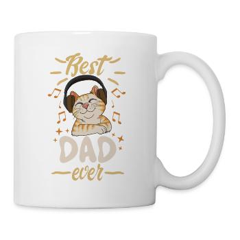 Cadeau de la fête des pères pour le meilleur papa Meilleur Papa Ever - Mug blanc - blanc - Droite