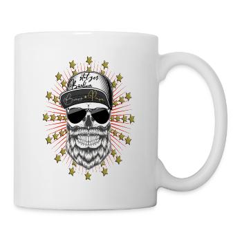 Fier barbu Bonus Papa Barbu papa - Mug blanc - blanc - Droite