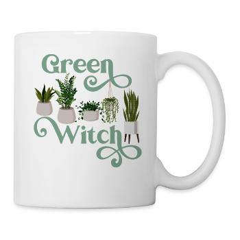 Green Witch Green Witch Plant BorrowingBaber Plants - Mug - white - Right